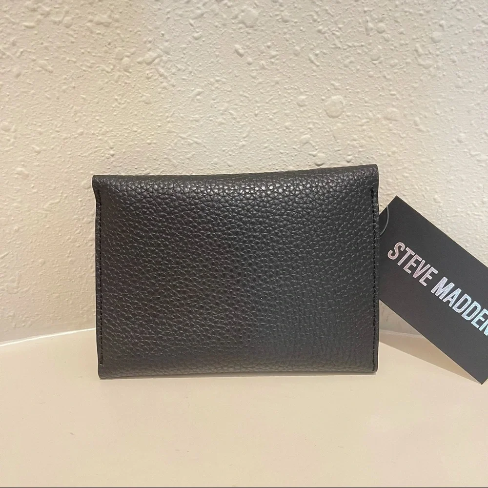 Steve Madden Brandie Black Wallet OS NWT